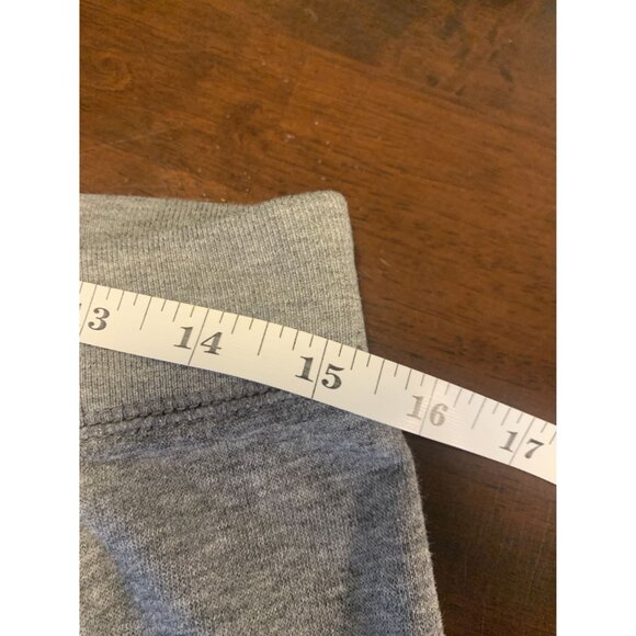 Aeropostal Gray Cotton Athleisure Wide Leg Sweatpants Size S/P - Picture 3 of 6